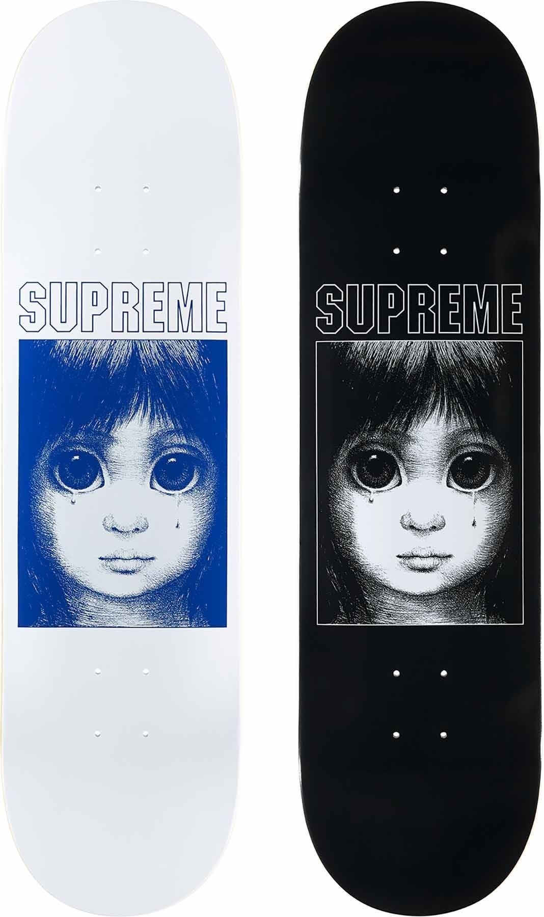 Margaret Keane Teardrop Skateboard